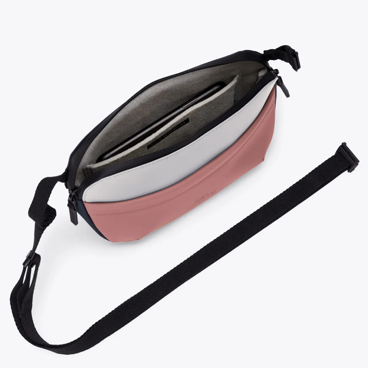 Lotus Infinity Series | Umhängetaschen | Ucon Acrobatics Melvin Medium Bag GlacierGrey-DarkRose